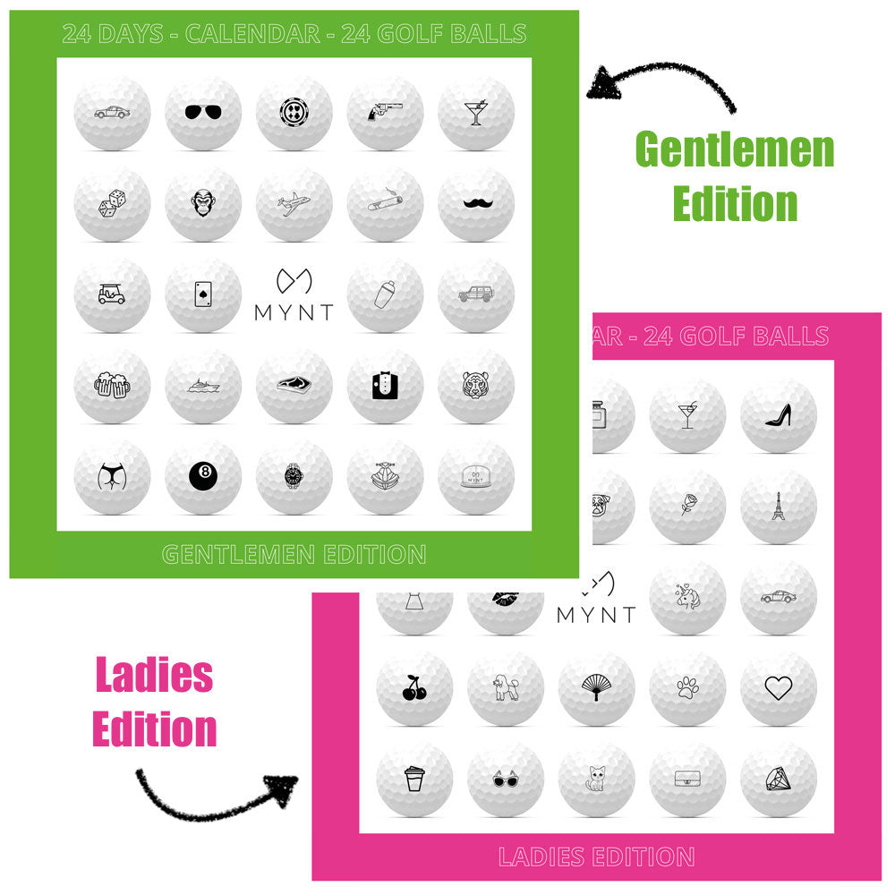 Personalize MYNT golf balls