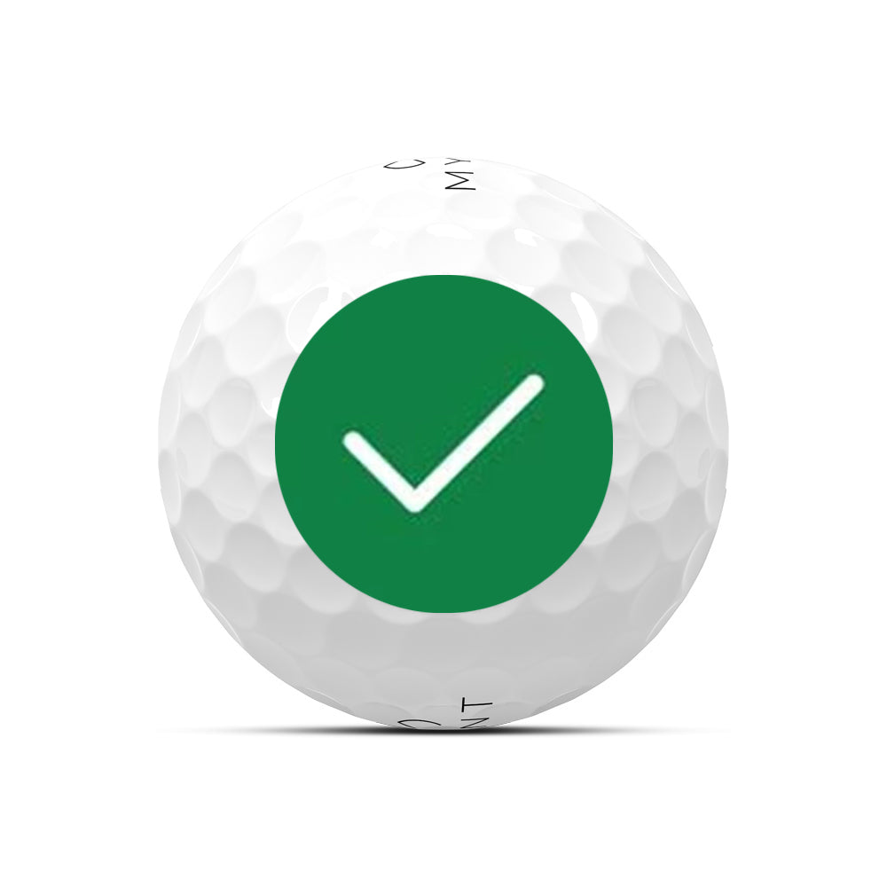 MYNT pelota de golf impresa